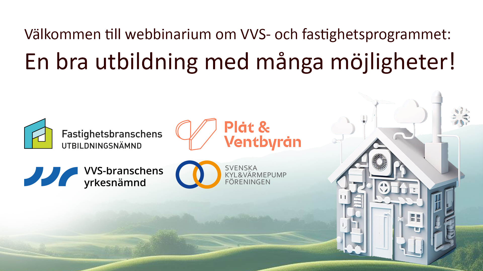 Läs mer om artikeln Gemensamt webbinarium om VVS- och Fastighetsprogrammet