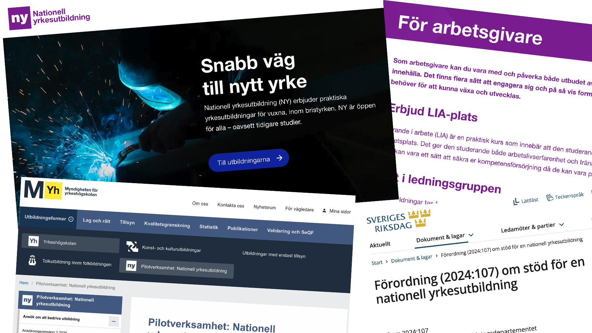 Läs mer om artikeln Ny ansökningsomgång för NY-utbildningar
