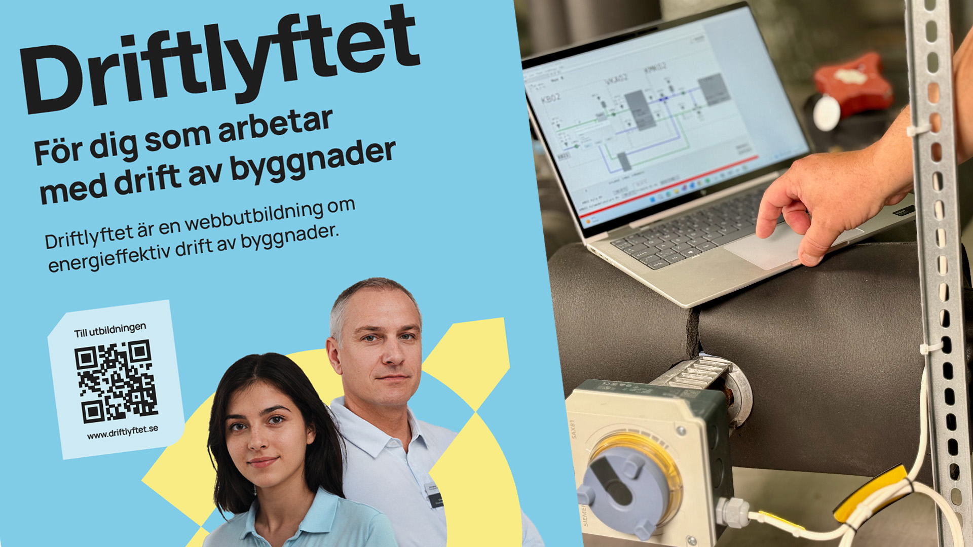 Läs mer om artikeln Driftlyftet öppnar idag – en ny utbildning för energieffektiv drift i byggnader